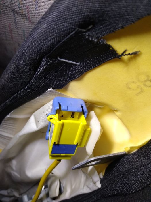 Zaślepka kanapy z airbag prawa lewa VW passat b6 kombi oryg kpl