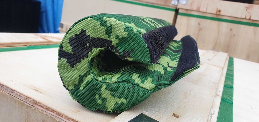 Pianka Kamuflage na Gryf Sztanga Olimpijska Materiałowa Osłona Gryfu