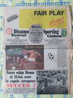 Programa Dinamo Bucareste Sporting UEFA 1991/92