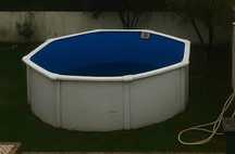 Estrutura para piscina com parede de aço 300 x 120 cm sem lona