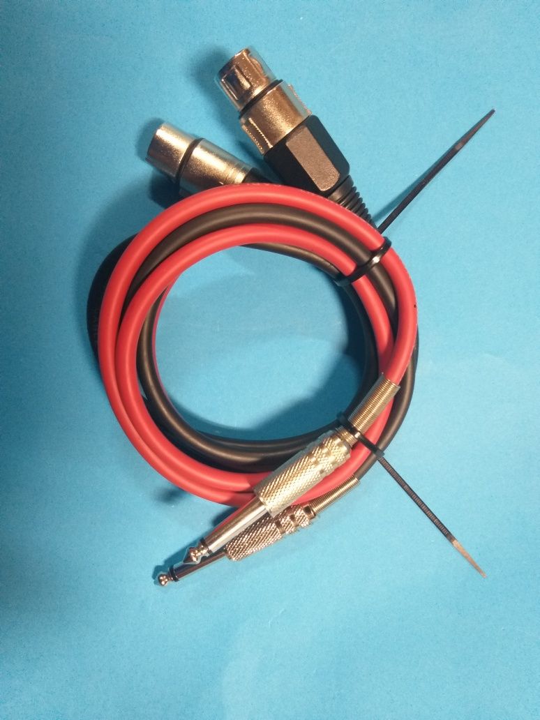 Przewody nowe 2 × xlr jack