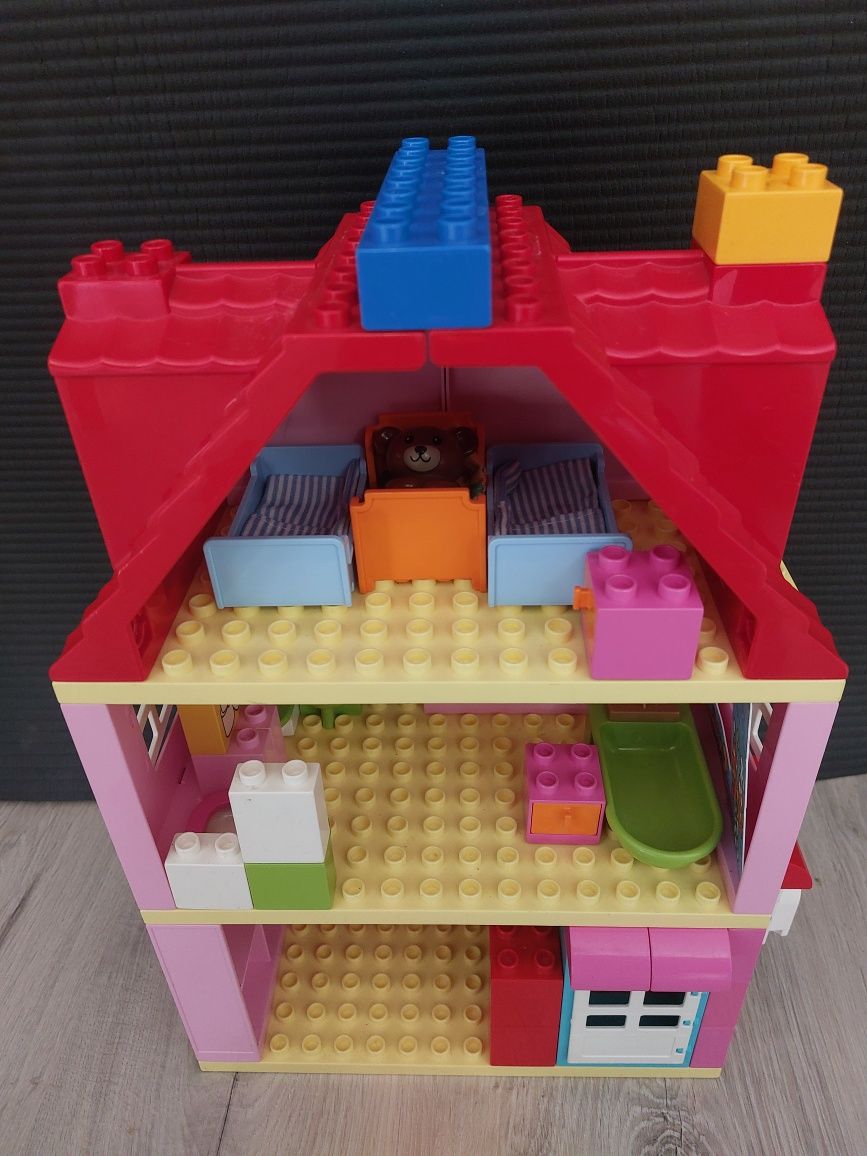 Lego Duplo, Domek + dodatkowe klocki.