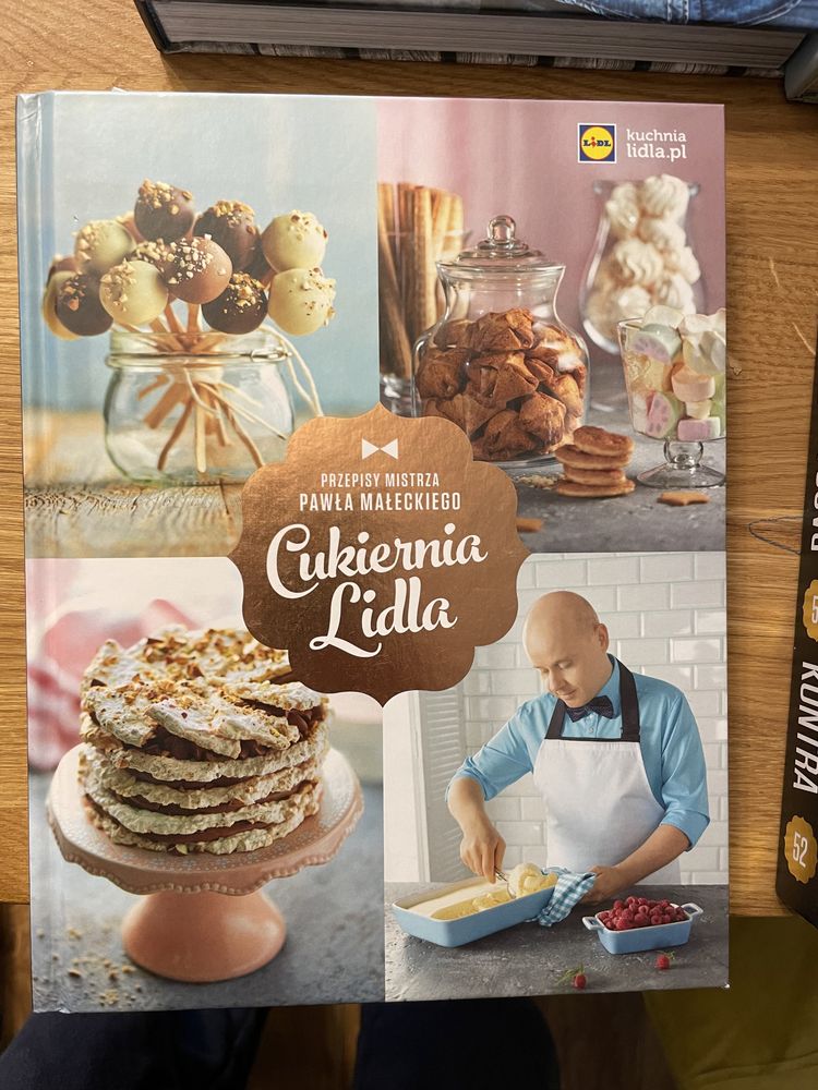 Zestaw książek kucharskich Lidl + Biedronka