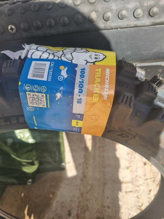 Pneu de Mota Michelin Tracker