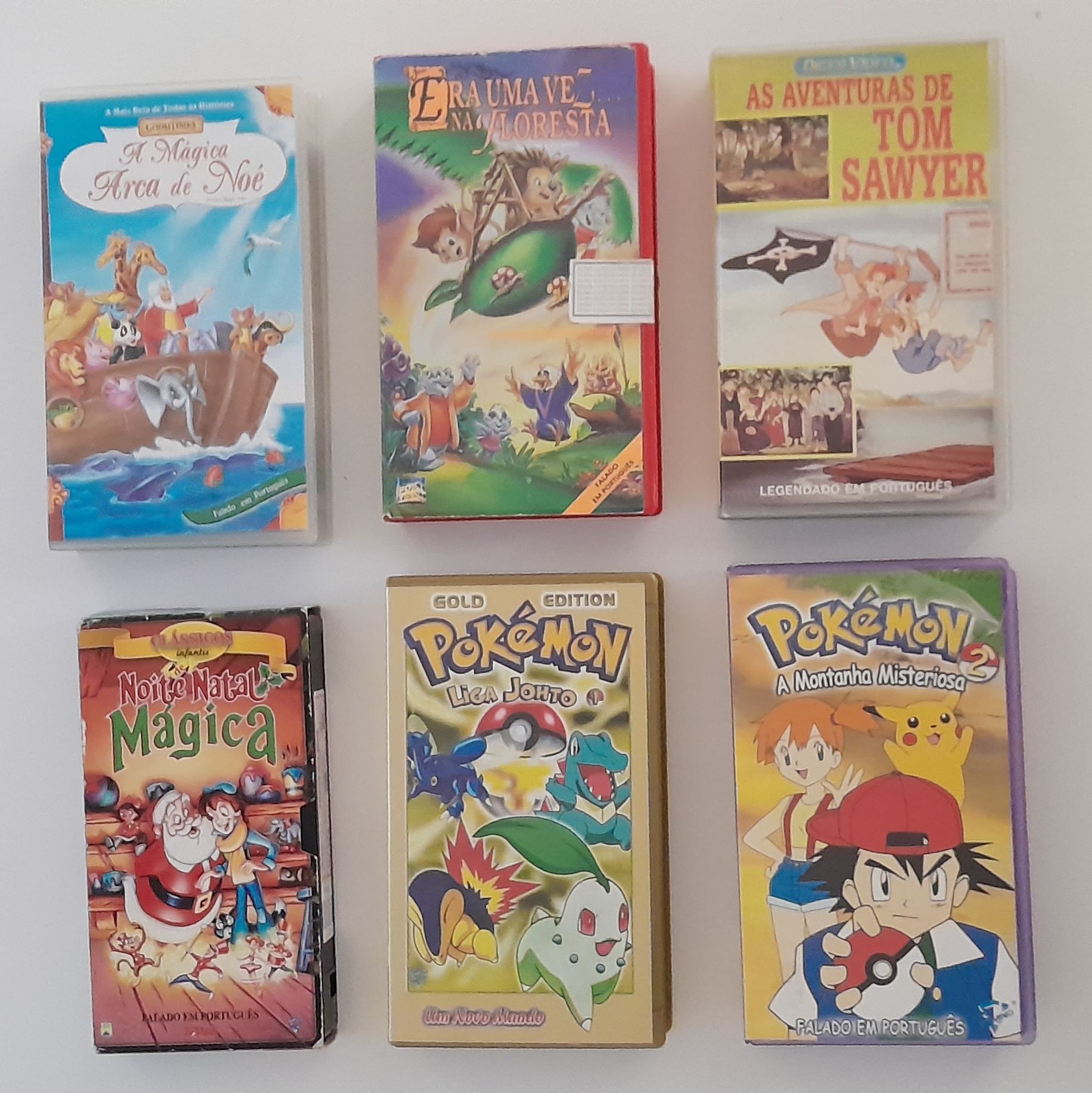 Cassetes e dvd's
