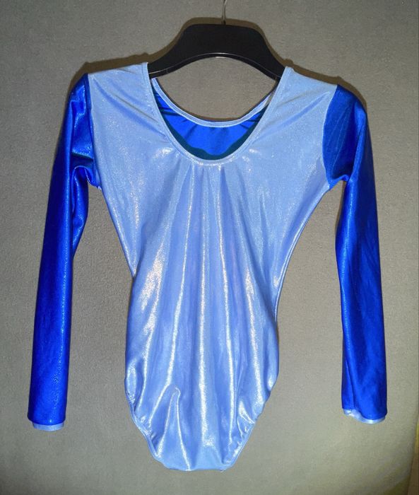 Купальник для художньої гімнастики Olympique синій роз. 32 11-13 років