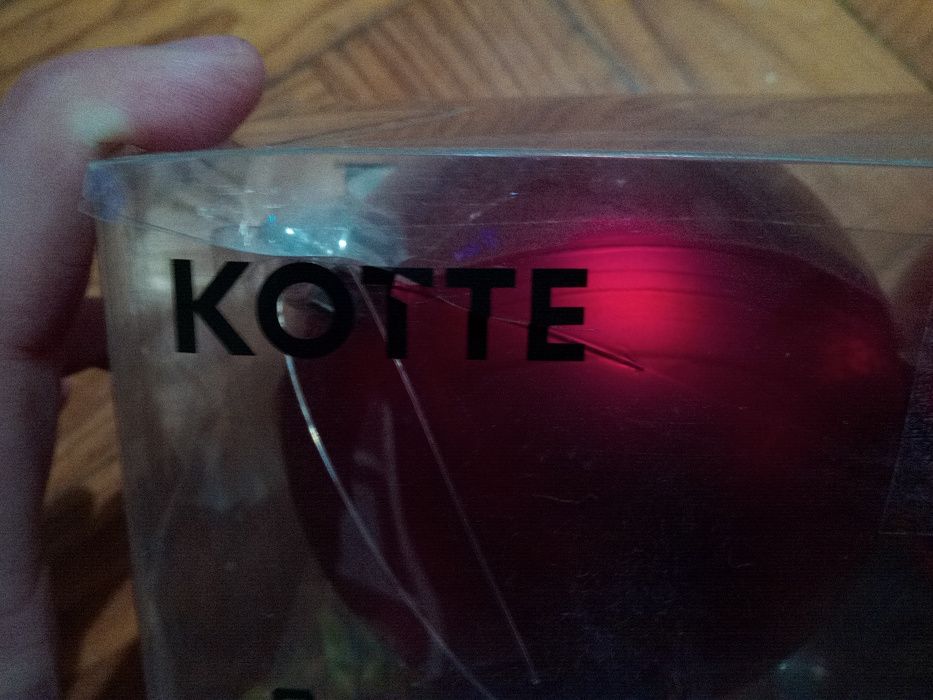 Bolas vermelhas decorativas de Natal KOTTE - IKEA