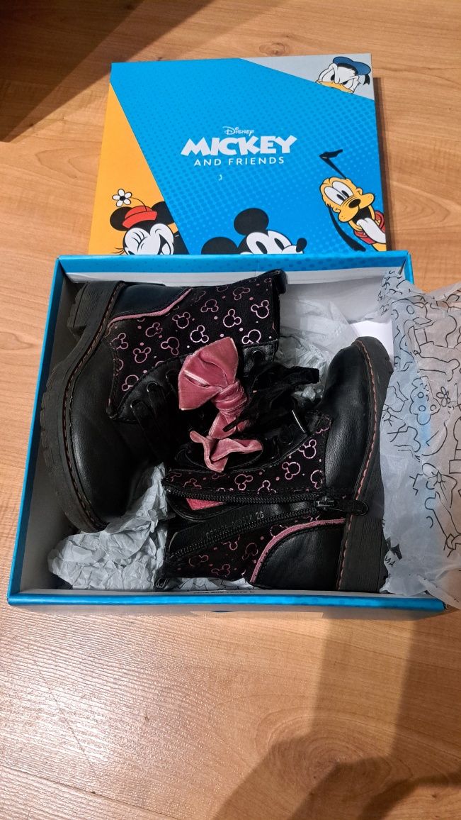 Botki kozaki kozaczki ocieplane myszka minnie mouse