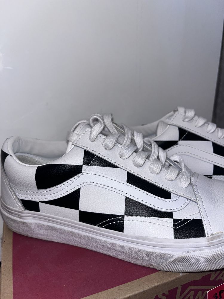 Skórzane Vans Old Skool rozmiar 38