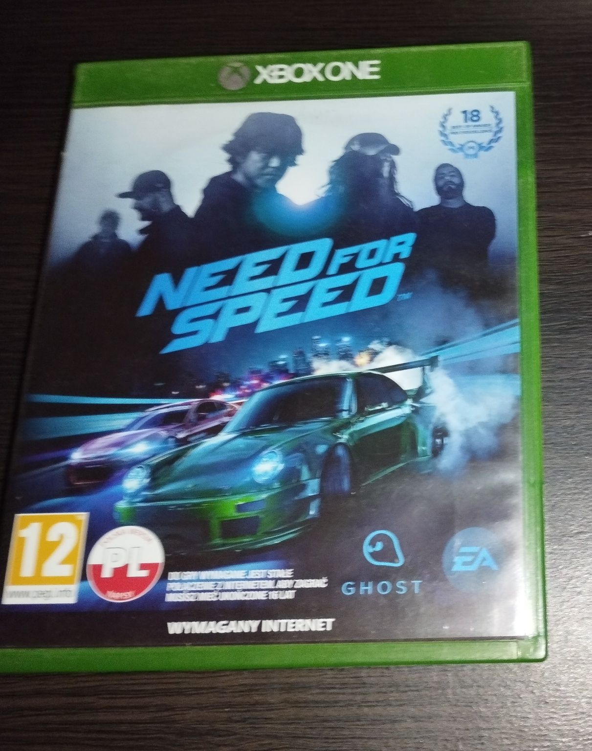 Gra na płycie need for speed na xbox