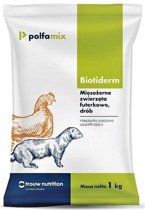 Witaminy dla gęsi, dla indyków, dla kaczek POLFAMIX Biotiderm 1 kg