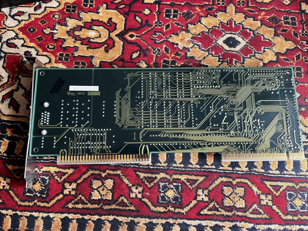 Retro karta graficzna vga cirrus logic vlb
