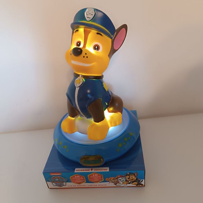 Śliczna Nowa lampka LED psi patrol chase