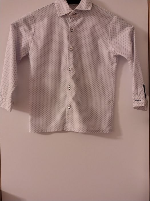 Koszula chłopięca z długim rękawem rozmiar 116