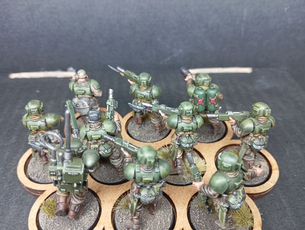 10 Cadian Shock Troops Astra Militarum