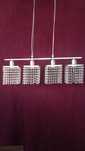 Lampa glamour na Listwie z kryształkami. 66×85