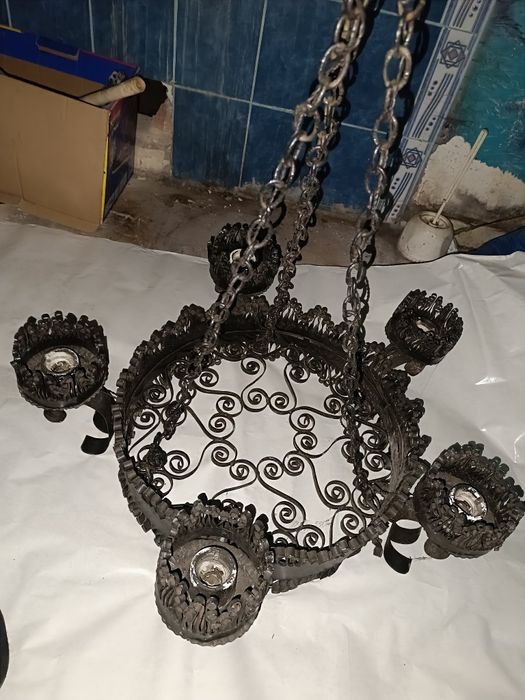 Stary Żyrandol duży