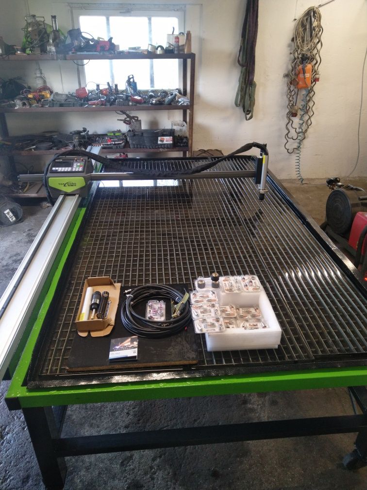 Nowa wypalarka plazmowa cnc ploter plazma wideo