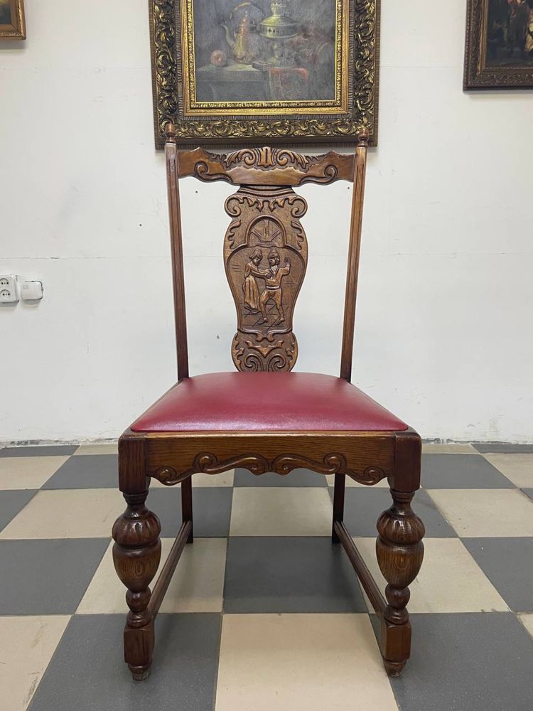 Стіл розкладний стільці дерево стол стулья 1884