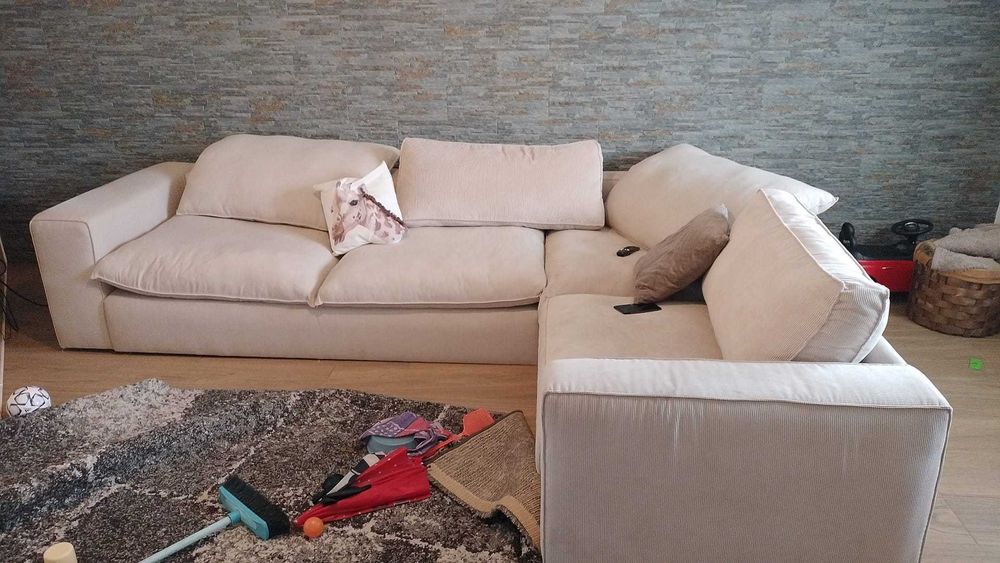 Sofa tipo L ou dois individuais