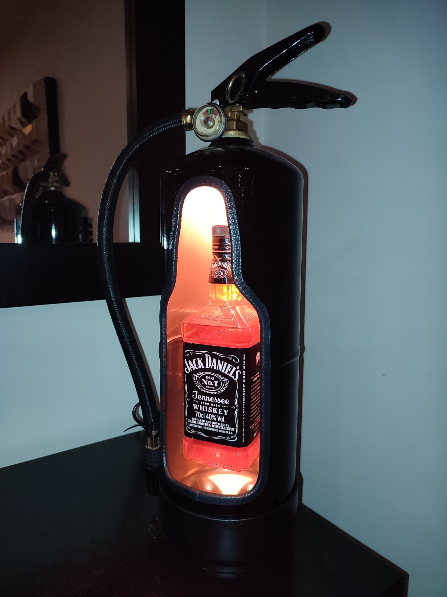 Extintor candeeiro Jack Daniels