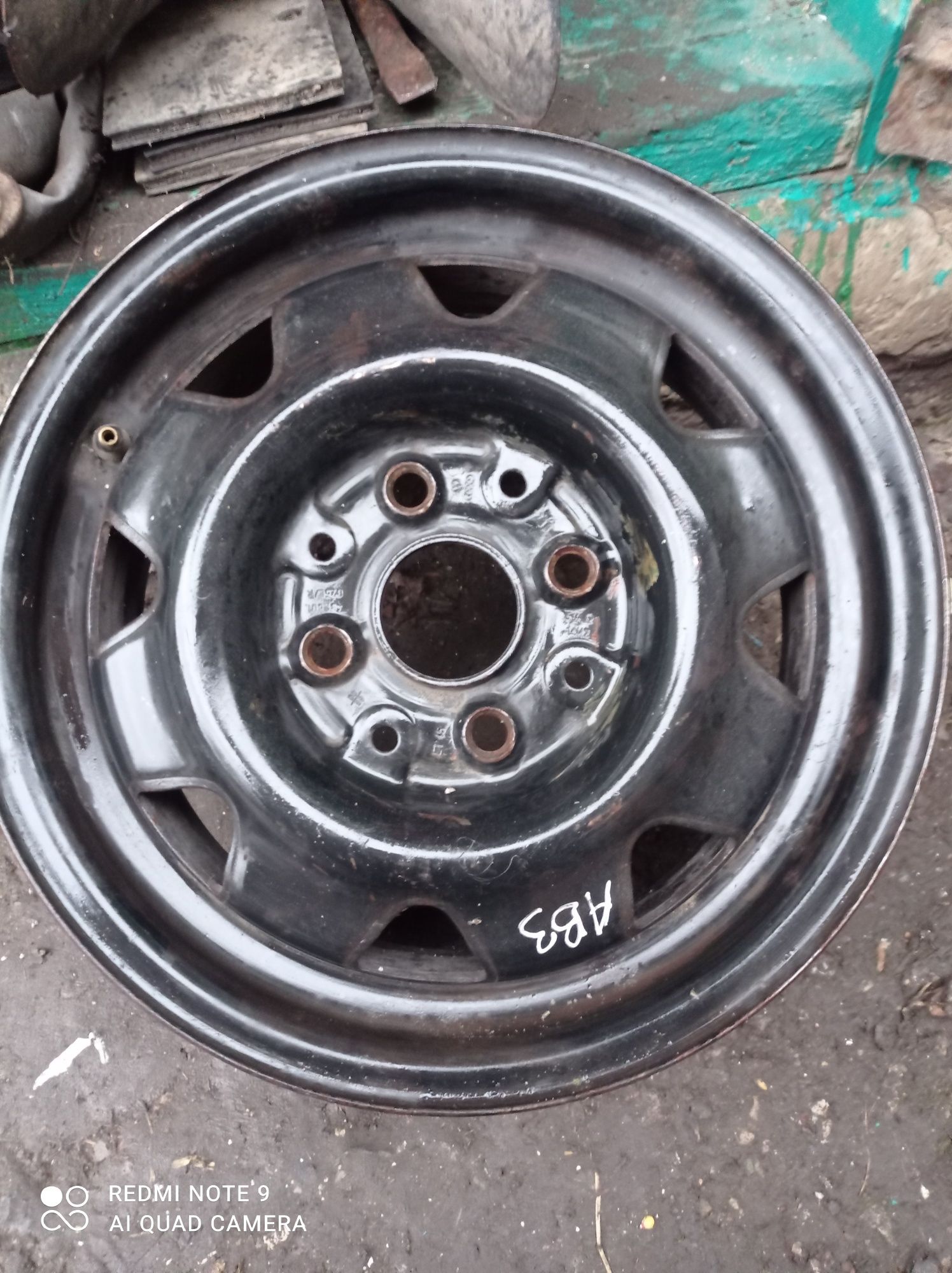 Диски Ауді 80, R14, метал.