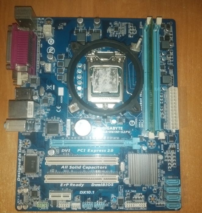 материнская плата + процессор + оперативка (LGA1155, DDR3) комплект