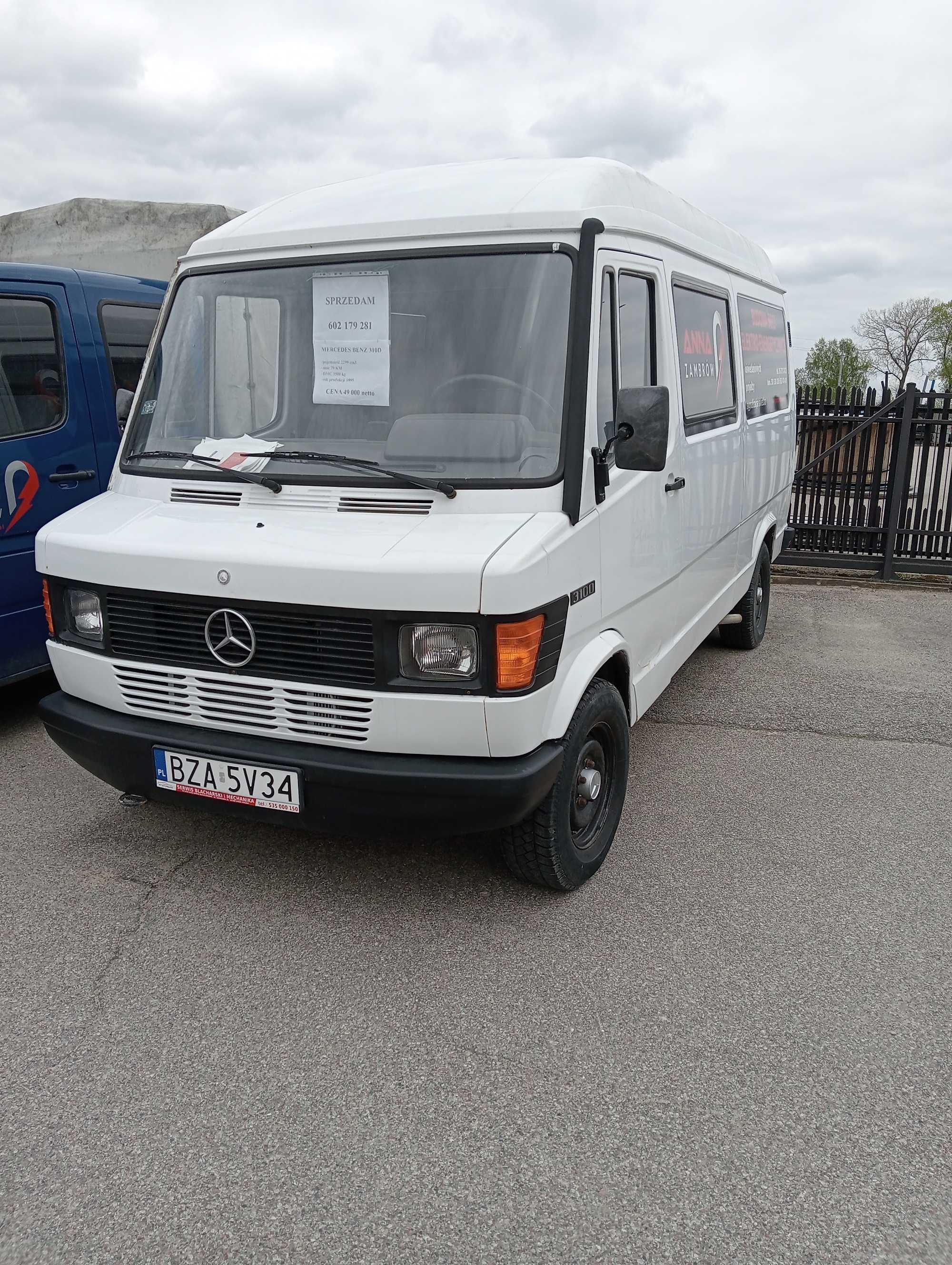 Sprzedam auto dostawcze Mercedes Benz 310D