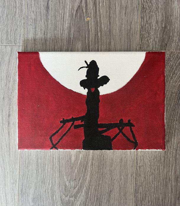Handmade Itachi Painting ( Naruto )