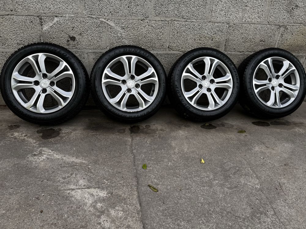 Koła Zimowe R16 4x108 Peugeot 208 Citroen C3 opony 195/55/16