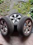 Koła zimowe 17" – felgi aluminiowe + opony Kleber 225/60R17 (7 mm)