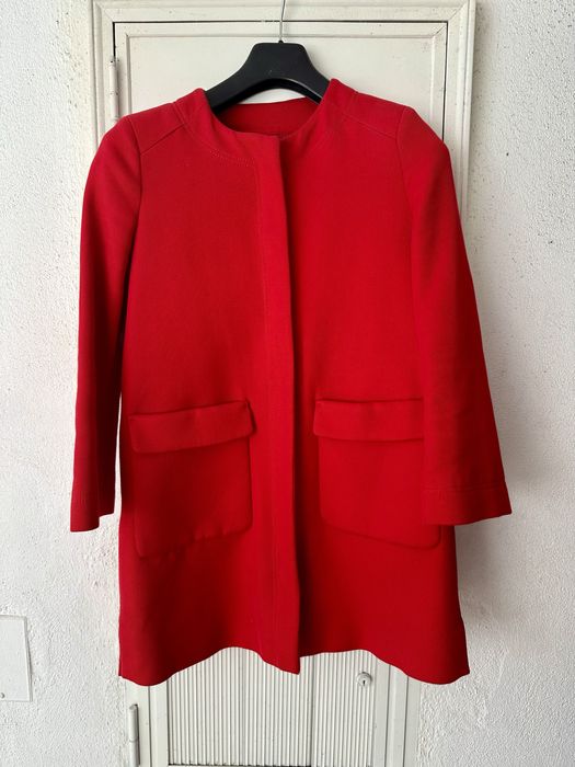Casaco vermelho leve