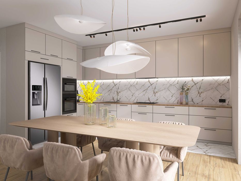 Projektowanie wnętrz/Aranżacja wnętrz/Architekt/Wizualizacje 3D/Dojazd