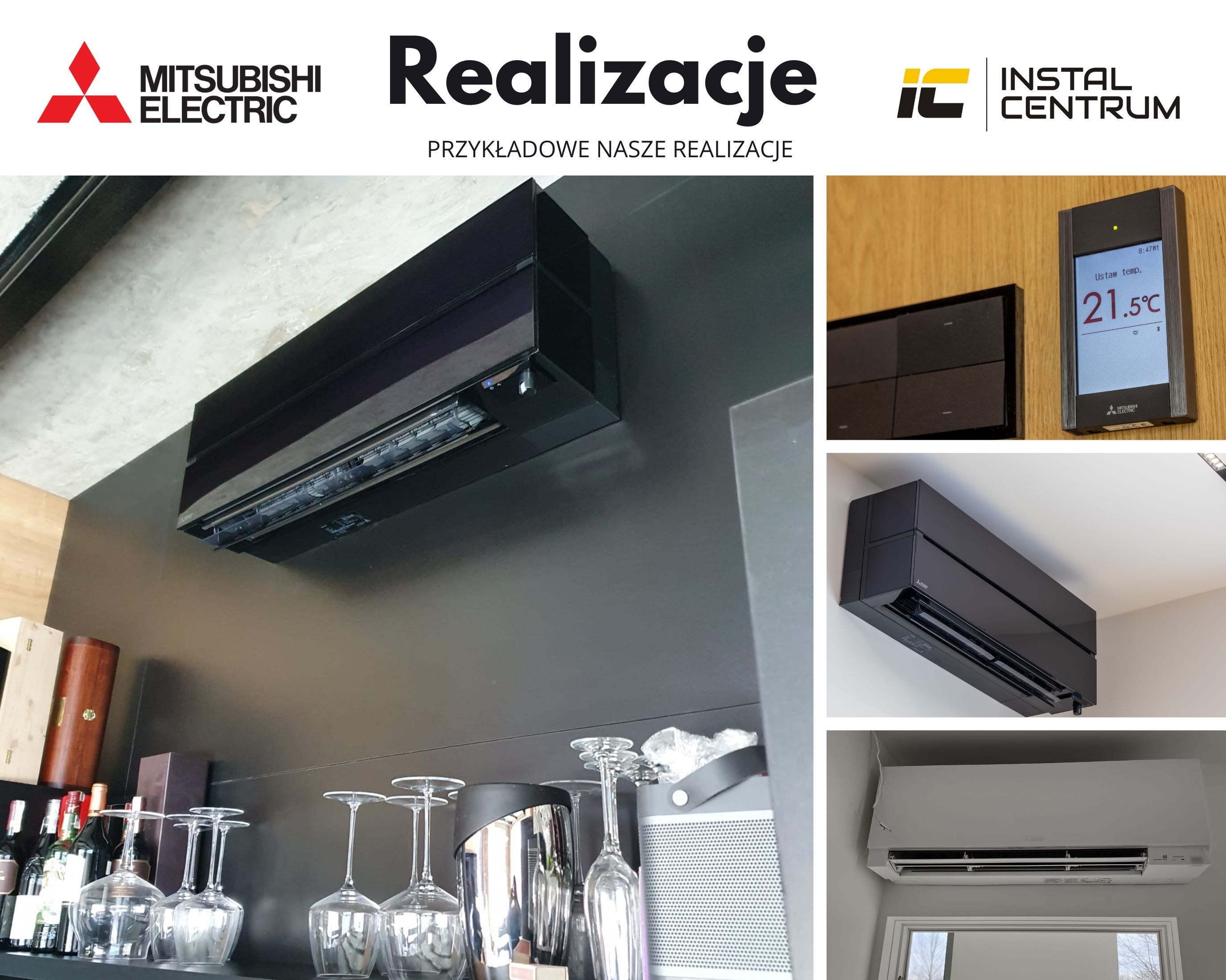 klimatyzacja Mitsubishi Electric Premium EF moc 2,5 KW, MONTAŻ