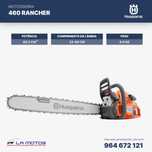 Motosserra Husqvarna 460 RANCHER