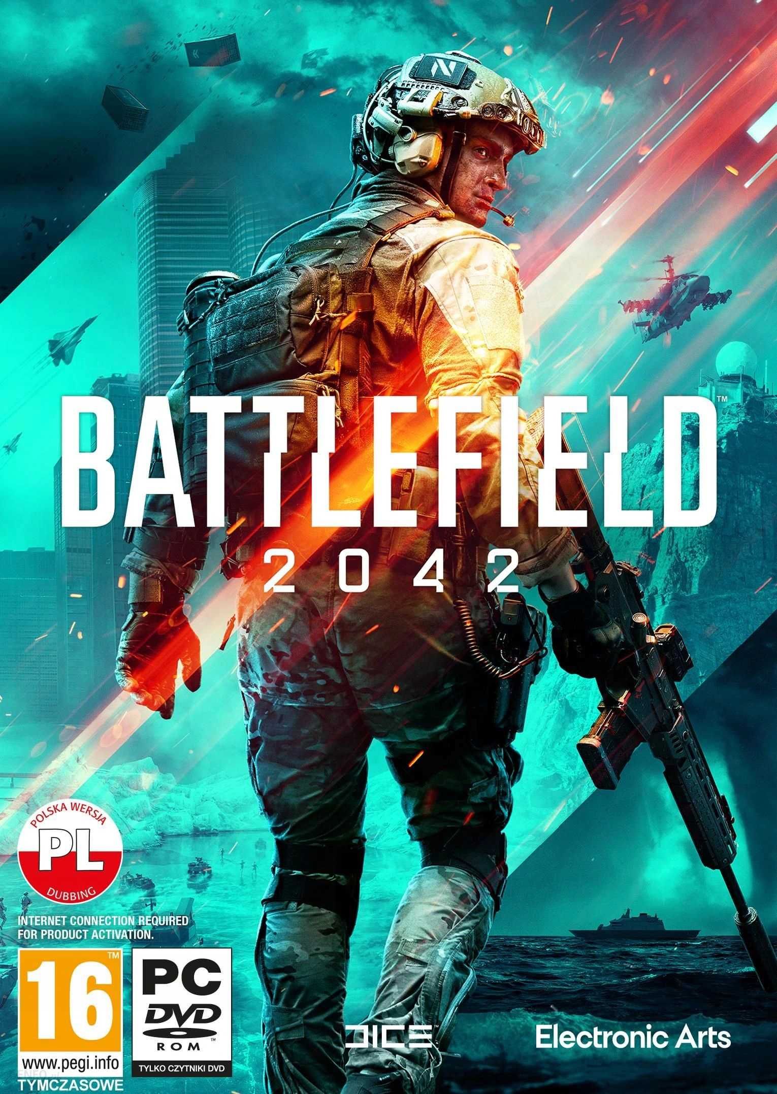 Oferuję NOWĄ (w folii) grę PC Battlefield 2042 PL! WYDANIE PREMIEROWE!