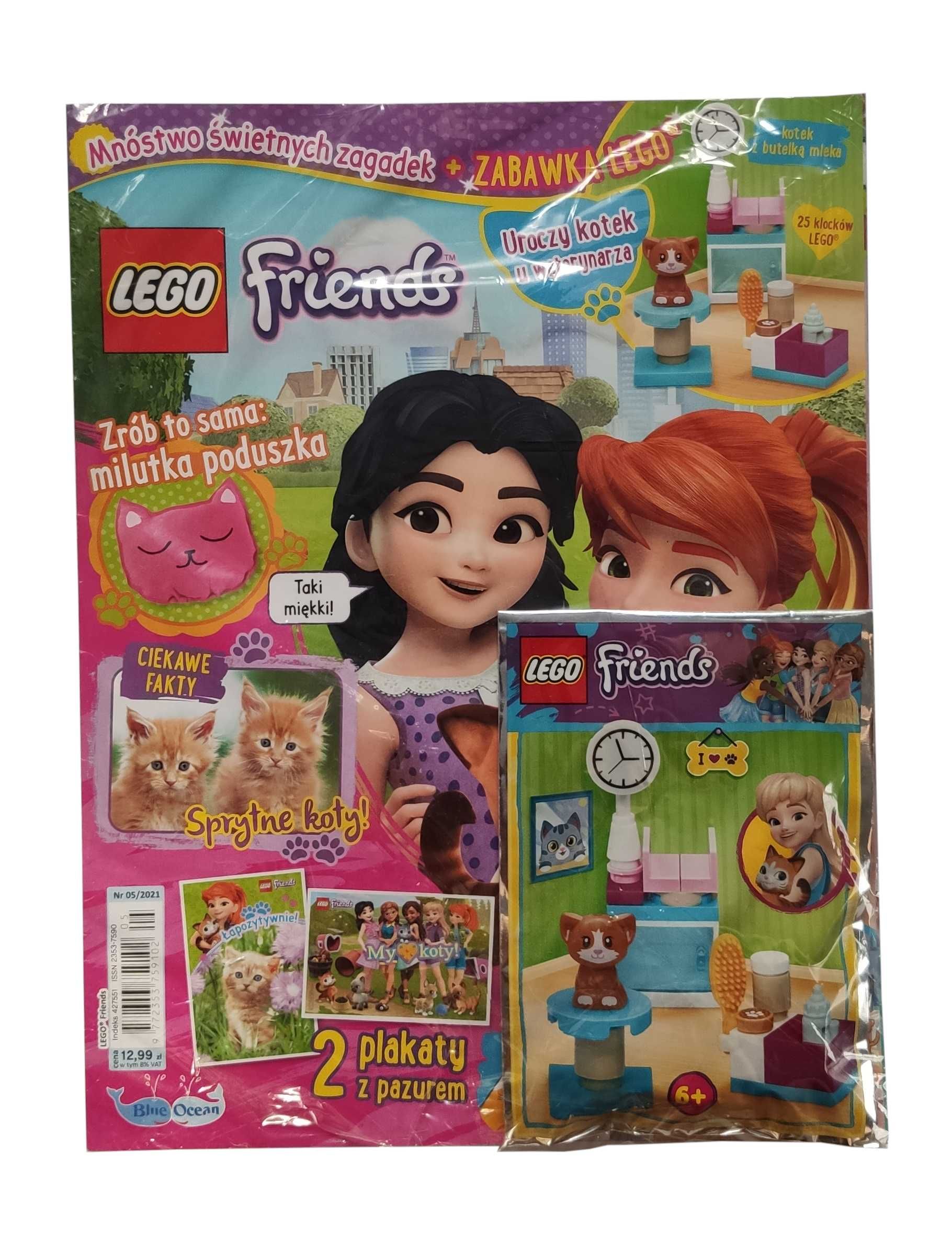 Magazyn Czasopismo LEGO Friends - 05/2021 - Uroczy kotek