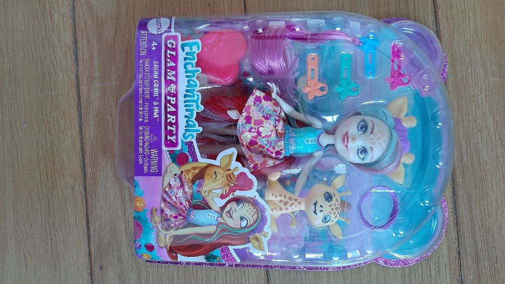 Enchantimals lalka z zyrafą