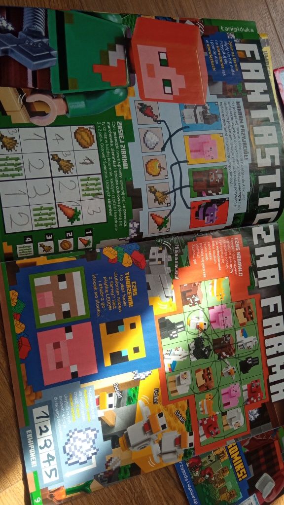 Magazyny LEGO Minecraft