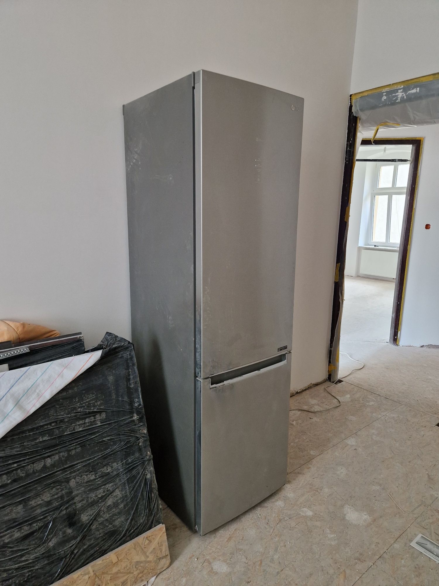 Lodówka LG GBB72NSCXN ThinQ 2m silnik inweterowy