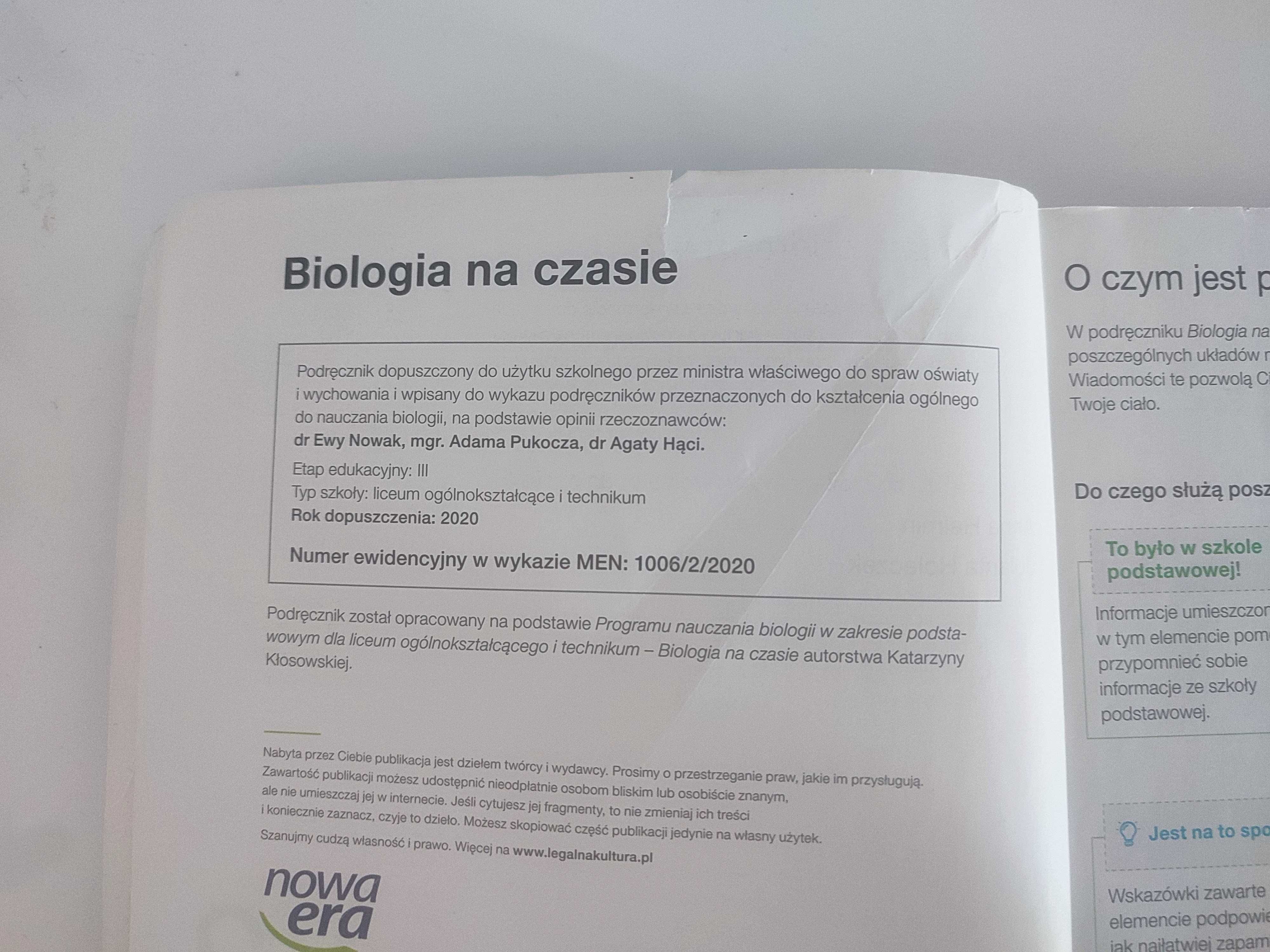 Biologia na czasie 2