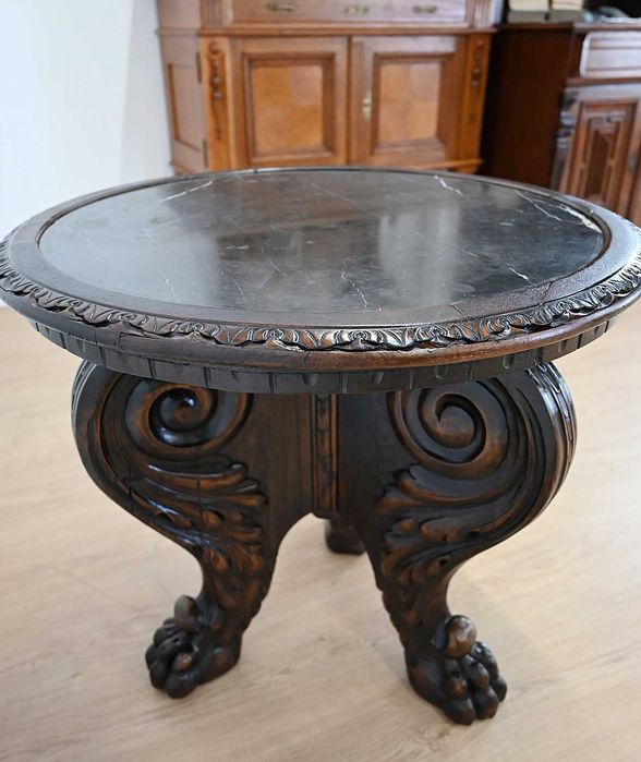 stolik marmur lwie łapy 091105