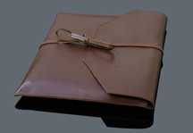 Skórzany case, etui na laptopa 14 cali pokrowiec 14" handmade!