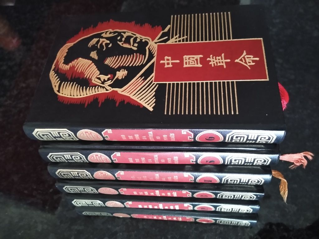 Mao Tsé Tung e a história do povo chinês - 6 volumes