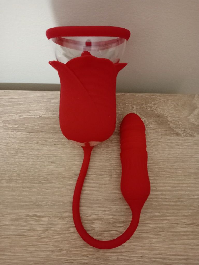 Vibrador silicone - novo