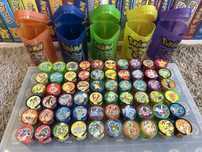 Coleção completa Rollers pokemon 60/60