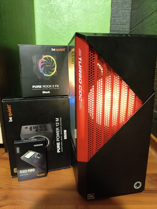 Iгровий пк AM5 Ryzen 5 7500f/16gb ddr5/