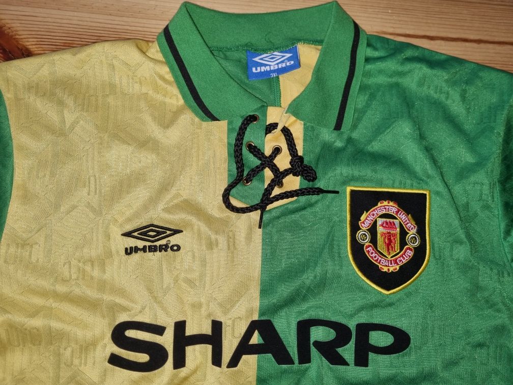 Manchester United Koszulka Retro r. XL