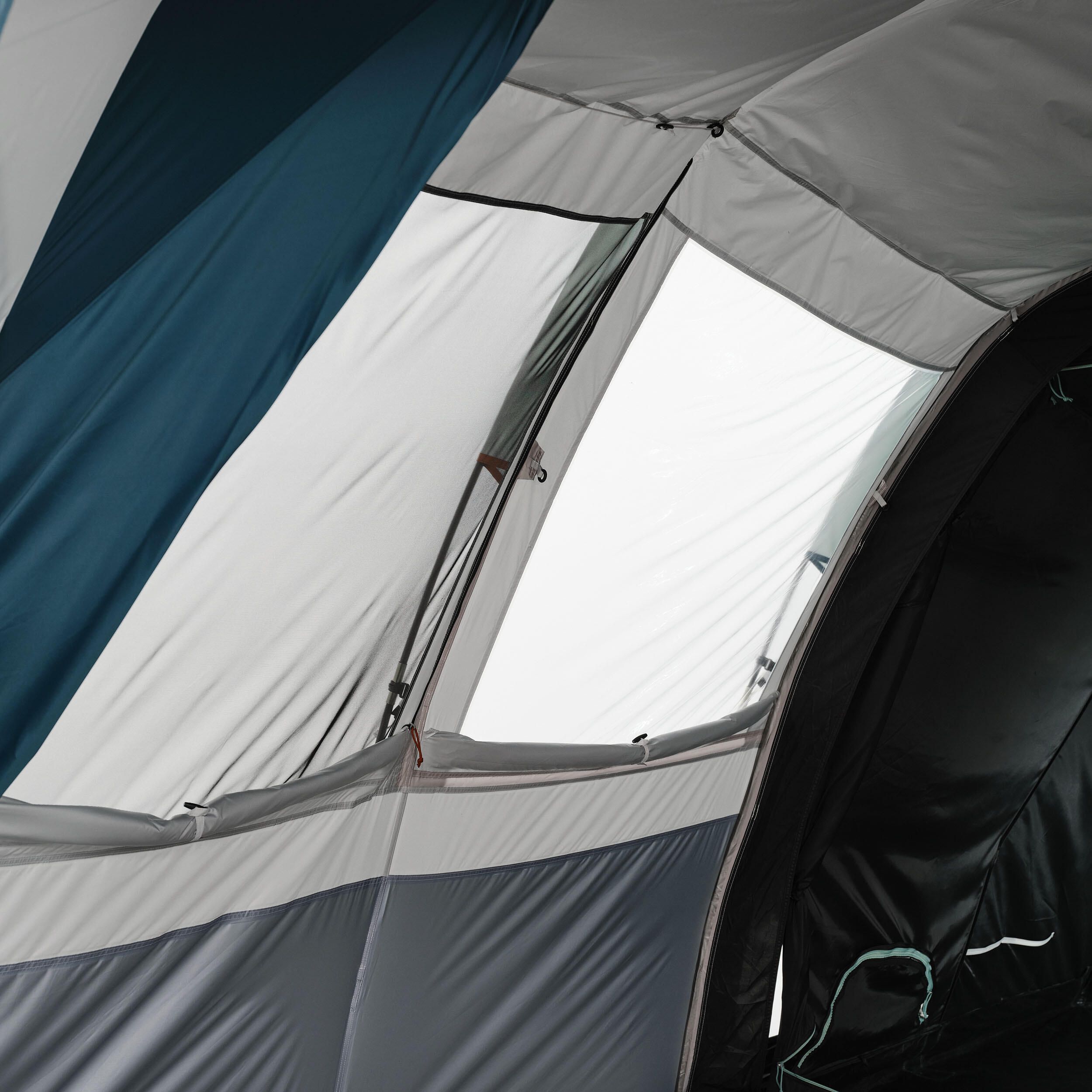 Tenda de campismo com varetas 6 pessoas, 3 quartos ARPENAZ