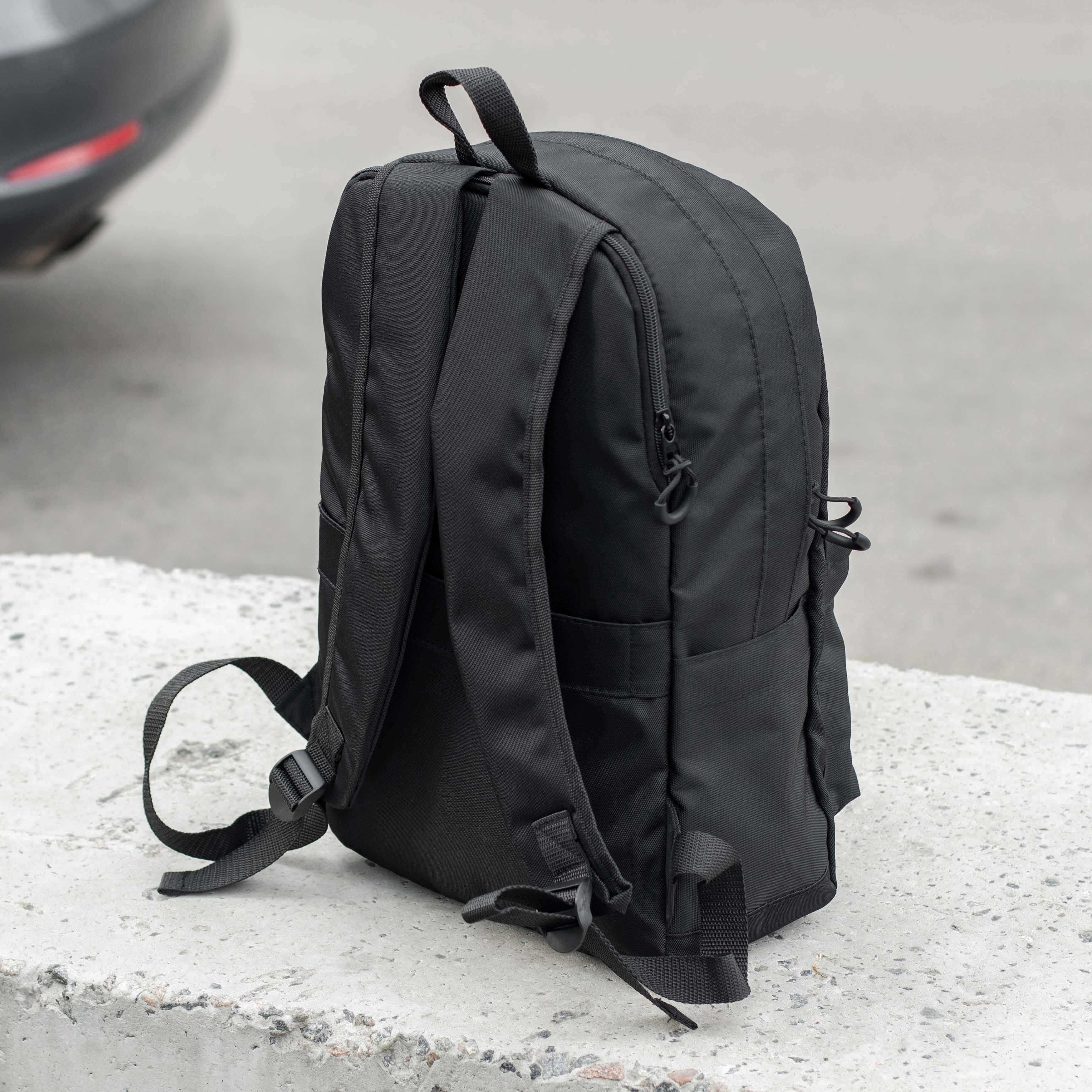 Спортивний рюкзак The North Face Bronx чорний тканинний норд фейс